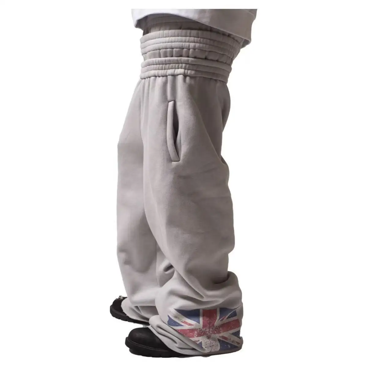 New style casual pants youth trendy printed flag sweatpants ins style casual comfortable pants high waist long pants