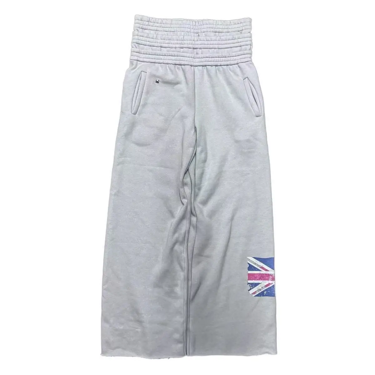 New style casual pants youth trendy printed flag sweatpants ins style casual comfortable pants high waist long pants