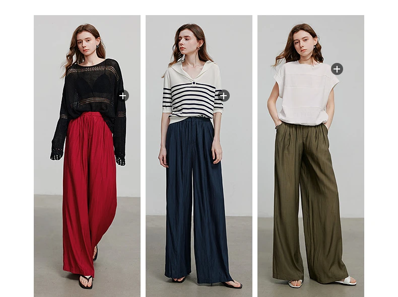 TOYOUTH Women Casual Pants 2025 Summer New Long Pants 8527002 TOYOUTH Women Casual Pants 2025 Summer New Long Pants 8527002