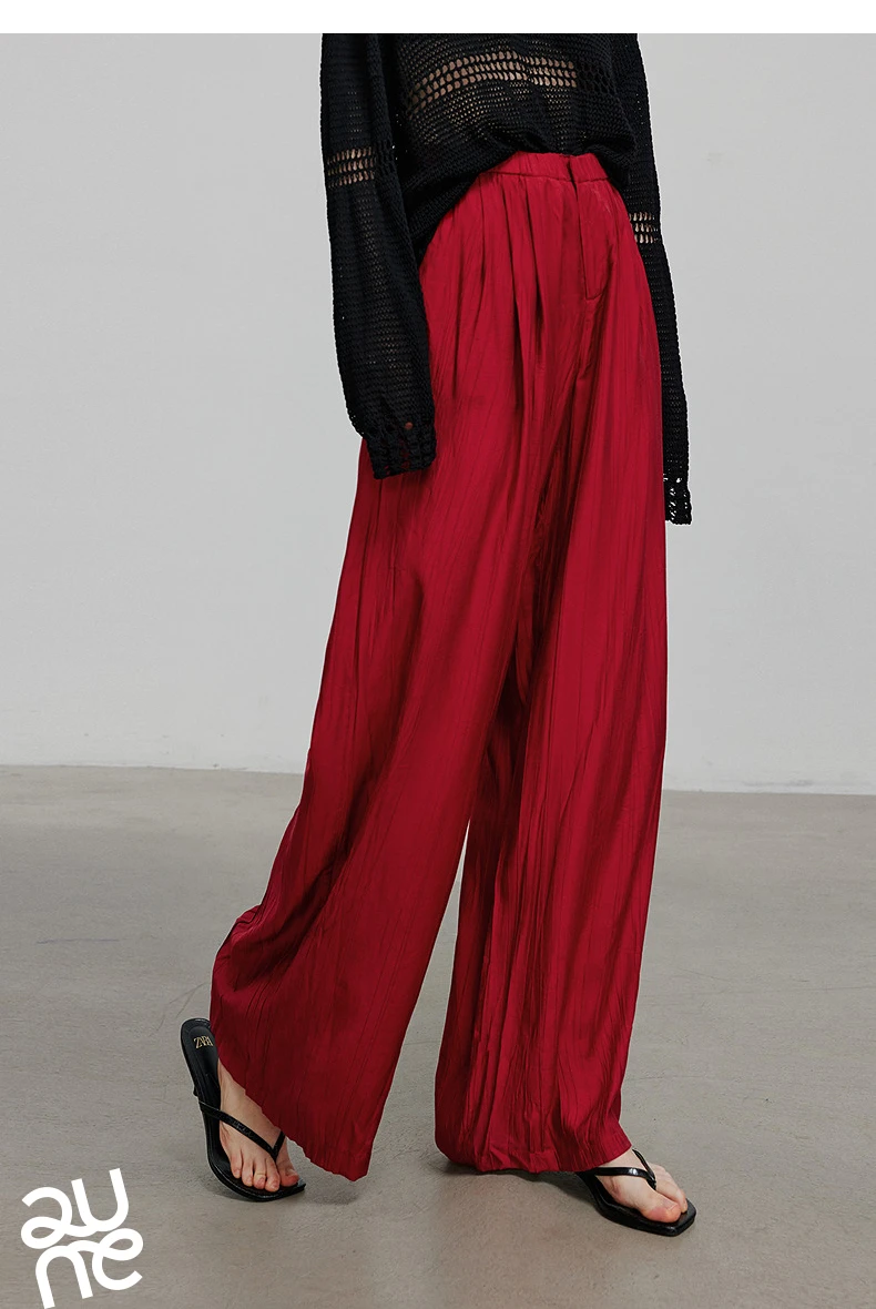 TOYOUTH Women Casual Pants 2025 Summer New Long Pants 8527002 TOYOUTH Women Casual Pants 2025 Summer New Long Pants 8527002