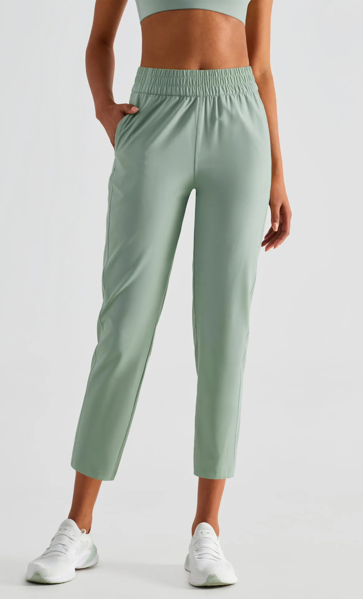 Solid Color women High Waist Thin quick-drying sun protection loose sport pant fitness yoga leggings jog with pockets breathable Solid Color women High Waist Thin quick-drying sun protection loose sport pant fitness yoga leggings jog with pockets breathable