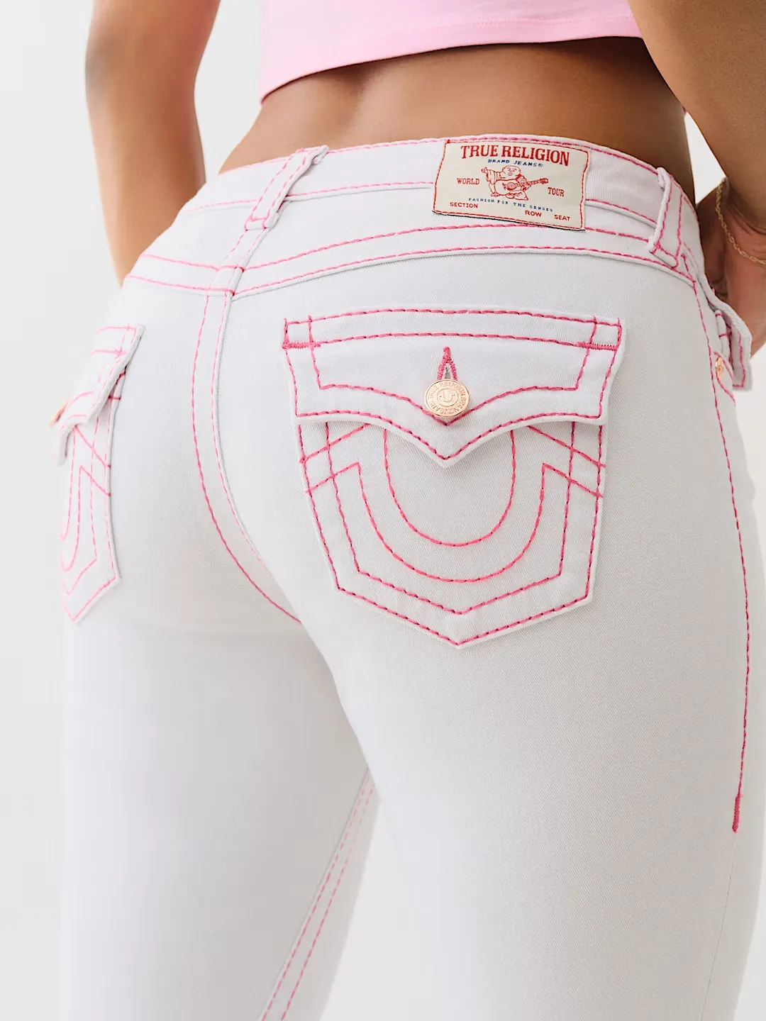 White Buddha Embroidered Jeans Casual Y2k Denim Pants Harajuku High Waist Straight Wide Leg Jeans High Street Women Denim Pants